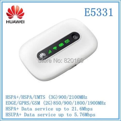 Huawei E5331 Unlocked 3G 21 Mbps HSPA+ wifi Mini Wireless Modem Mobile Hotspot Router