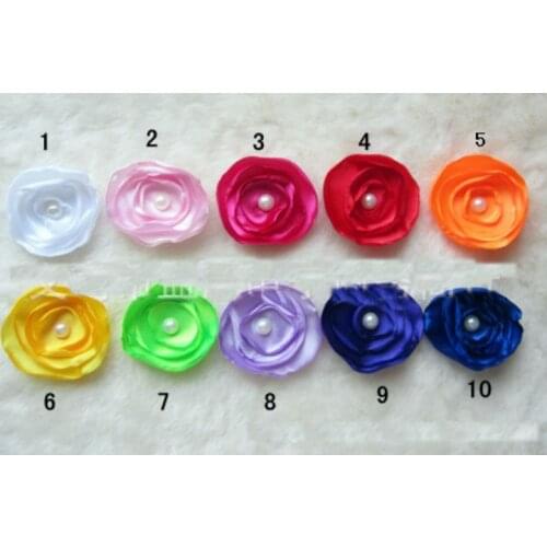 Edge ZhenZhuHua, headdress flower, xionghua, hair band with flowers, hairpin side clamp