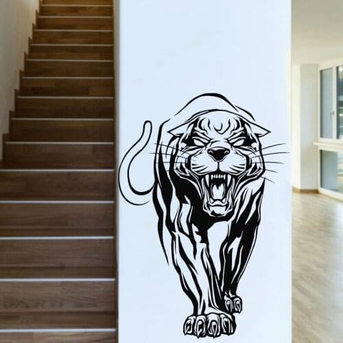 Cheetah Wall Sticker Leopard Vinyl Decal Panther Home Decor Jaguar Stickers Wild Animal Bedroom Living Room Decoration Predator