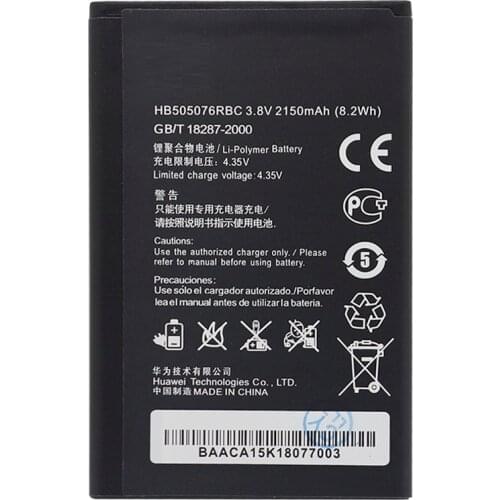 Original antirr HB505076RBC Li-ion phone battery For Huawei G606 G610 G610S G700 G710 G716 A199 C8815 Y600D-U00 Y610 Y3 ii