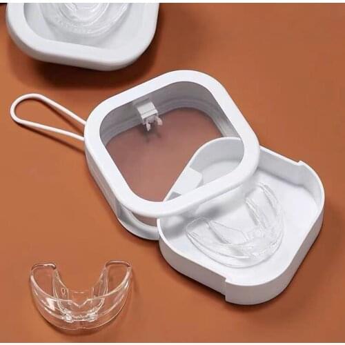 Portable Braces Storage Box Retainer Tooth Socket Orthodontics Case For Invisalign Mini Portable Anti-lost Storage Box Organizer