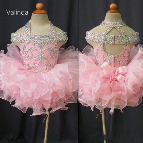 Pink Toddler Girl Dresses Birthday Party Pageant