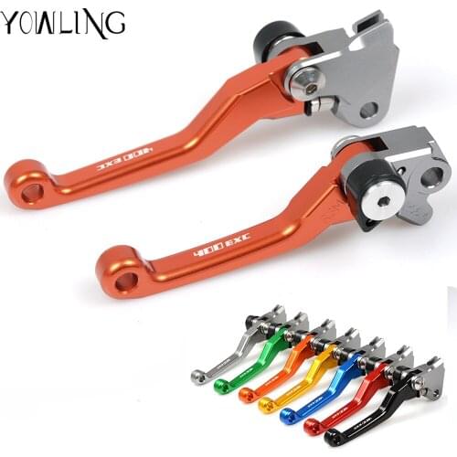 Motocross Pivot dirt Bike Brake Clutch Lever For 400EXC 2009 2010 2011 350XC-F 2011-2013 brake and the clutch brake levers