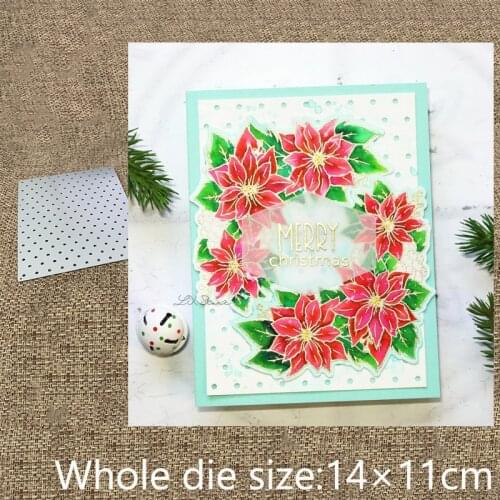 XLDesign Craft Metal Cutting Dies stencil mold circle hole frame decoraiton scrapbook Album Paper Card Craft Embossing die cuts