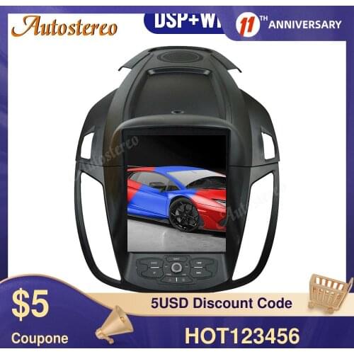 Tesla Style Android 9.0 6 Core Car GPS Navigation For Ford KUGA 2013-2017 Stereo Head Unit Multimedia Player Auto Radio Carplay