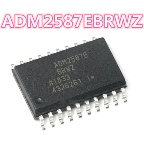 Free shipping: 10PCS-50PCS ADM2587EBRWZ ADM2587E 2587EBRWZ 2587E ADM2587E-BRWZ SOP-20 Isolated Transceiver Chip