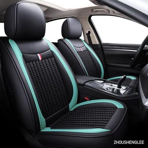 ZHOUSHENGLEE 1 PCS car seat cover For audi a3 8p 8l sportback q7 2007 q5 a4 b7 avant a6 c5 avant accessories seat covers