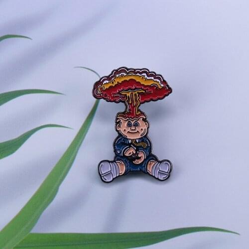 Garbage Pail Kids enamel pin Popular Bomb Pin