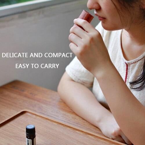 Household Essential Oil Diffuser Wooden Diffuser Eco-Friendly Fragrance Diffused Wood Refreshing Sleep Aid Portable Home Decor