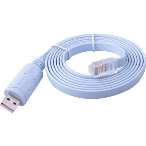 FTDI USB Console Cable for H3C HP Arba Huawei Fortinet Network Routers Cable RS232 RJ45 Console Cable