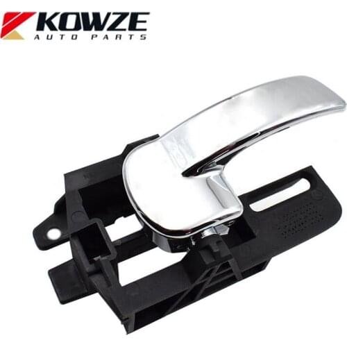 KOWZE Interior Door Handles 80671JD00E 80670JD00E fit for Nissan QASHQAI J10E QASHQAI+2 JJ10E 2010-2014 80671-JD00E 80670-JD00E