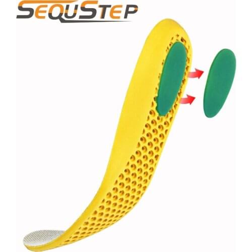 MC018 Soft Breathable Insole Foot Cushion Shoes Pad Heel Shoe Cushions For Women Men Odor Deodorant Sport Running Gel Insoles
