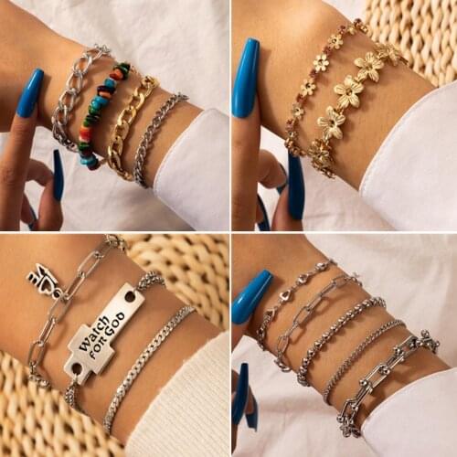 Classic Arrow Knot Round Crystal Multilayer Adjustable Open Bracelet Bangle Set Women Fashion Party Jewelry Gift