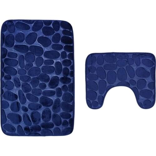 2pcs Non-Slip Suction Grip Bath Mat Bathroom Kitchen Carpet Doormats 3d Bathroom Rugs tapis de bain 3d tapis de bain #40