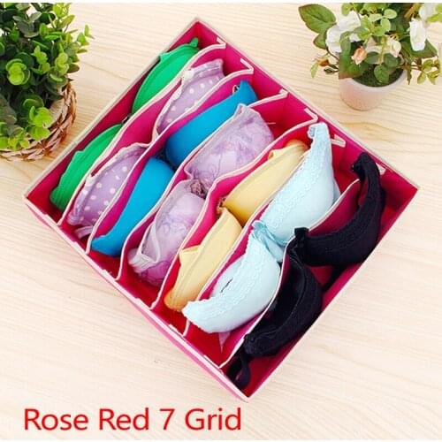 Underwear Bra Organizer Storage Box Drawer Closet Organizers Boxes For Underwear Scarfs Socks Bra 4 Sizes