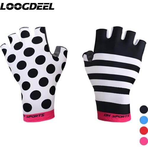 LOOGDEEL Professional Cycling Gloves Breathable Anti-slip Wear-resistant Outdoor Sports Running Fishing Mountaineering Gloves