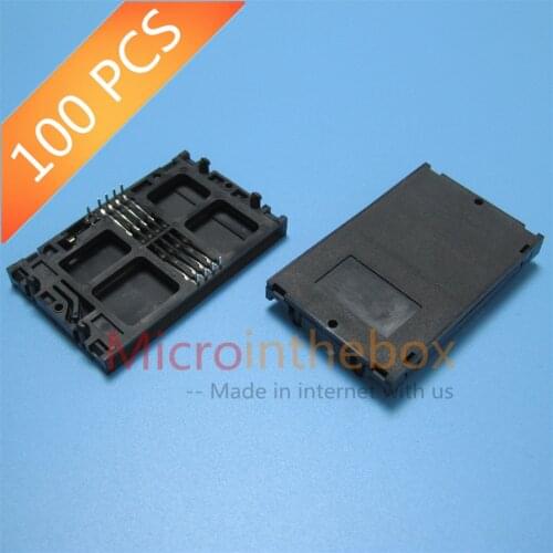 IC card connector for electricity meter water meter IC Card reader holder common type DIP 8Pin with Detector 2Pin