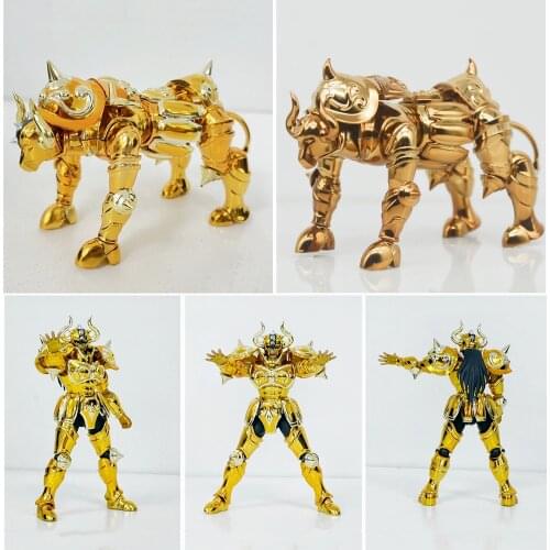 SG Model Saint Seiya Cloth Myth DDP EX Gold Saint Taurus Aldebaran With Object 120mm Metal Armor Action Figure Toy Mini DDP Size