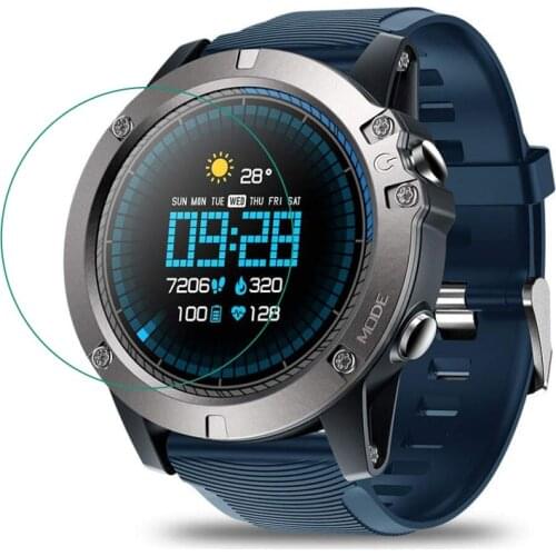 Smartwatch Tempered Glass Protective Film Clear Guard For Zeblaze VIBE 3 Pro Smart Watch LCD Display Screen Protector Cover