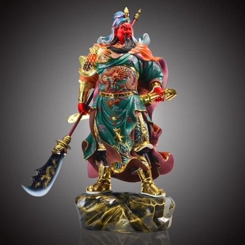 Statue of guan yu Housewarming gift Guan gong statue furnishing articles home decoration Feng shui furnishing articles