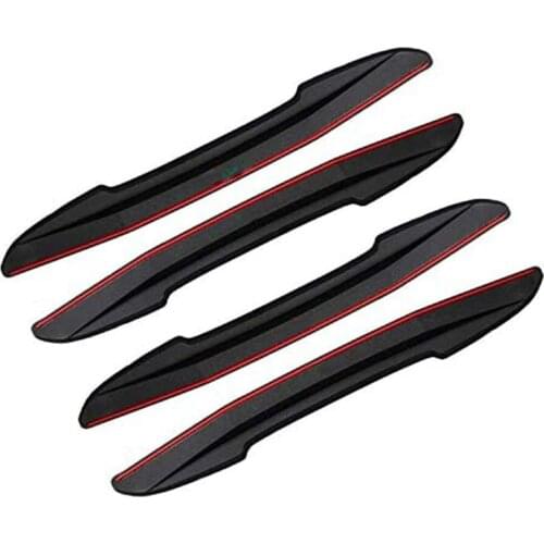 Car Door Edge Protector Scrape Guard Bumper Guards Protective Strip Rearview Mirror Protection Sticker Universal 4PCS/Set 828