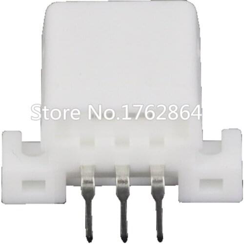 3 Pin jacket car plug connector soldered PCB board looper plug DJ7033-1.8-10AW 3P