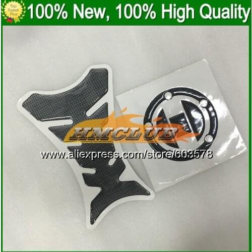 3D Carbon Fiber Tank Pad For SUZUKI GSXR600 GSXR750 06 07 GSXR 600 750 K6 GSX R600 R750 2006 2007 CL341 3D Gas Cap sticker decal
