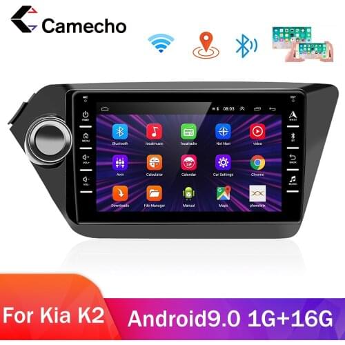 Cemecho Android 9.0 2din Car Radio Multimedia Player For Kia RIO 3 4 RIO 2010 2011 2012 2013 2014 2015-2018 Year With GPS/BT/FM