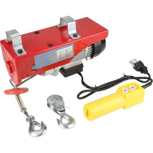 Electric Hoist Electric Cable Hoist Lifting Wire Hanging Crane Electric Hoists US Plug 110V Dropshipping