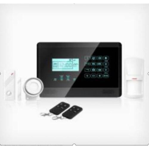 YL-007M2E (WHITE and black support ) GSM Alarm System Touch Keypad Home Security Alarm Detector