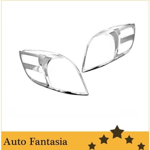 Chrome Head Light Cover - for Toyota Yaris Hatchback 06-08 -- free shipping