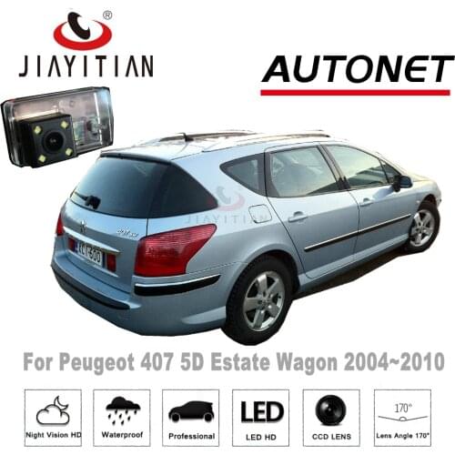 JiaYiTian For Peugeot 407 5D Estate Wagon 2004~2010 Rear View camerae HD CCD/ Backup Parking Camera/Night Vision