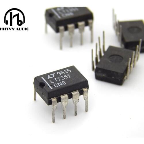 LT1351CN8 LT1351 DIP8 High voltage low power high speed operational amplifier IC chip op amp