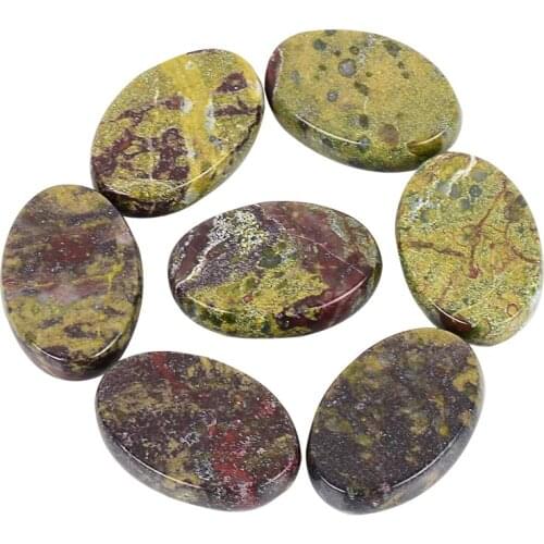 Massage Stones Natural Dragon Blood Jasper Thumb Worry Stone palm Stone Meditation Hot SPA Gua Sha Reiki Beauty Health Care Tool