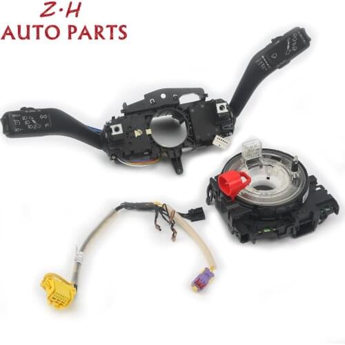 MF Steering Wheel Module With Harness Turn Singal Cruise Control Switch Set For VWGolf Cabriolet Jetta Golf / GTI MK6 Skoda Yeti