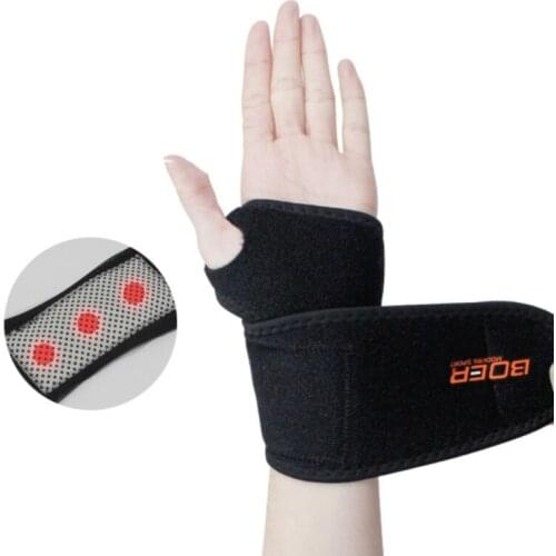 Heating Magnet Winter Warm Pain Relief Hand Strap Wrist Support Wrist Protector Men And Women