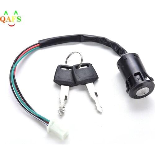 New 1pcs Universal Motorcycle Ignition Switch Key For Honda For Hensim For Alien Motors