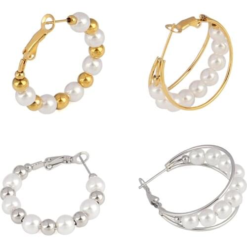 PUN Women's Gold Earrings