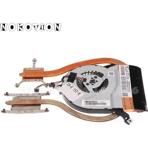 NOKOTION 773384-001 773382-001 773386-001 DAY33AMB6C0 Radiator For HP ENVY 15 15-K 15T-K Laptop Cooling System Heatsink with fan