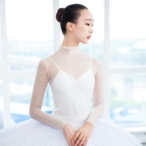 Sexy Dance Clothes Women Lace Top Latin Salsa Rumba Chacha Performance Practice Costume Yoga Ballet Fitness Bodysuit Clothing