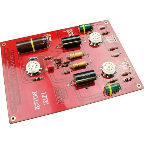 LITE LS31 5842 Tube Preamplifier Finished Board 6E2 Excluding Tube