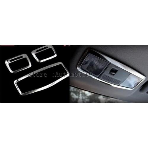 3 pcs truck box stainless steel interior trim for MITSUBISHI ASX,for MITSUBISHI ASX Accessories 2010 2012 2013 2014 2015 2016
