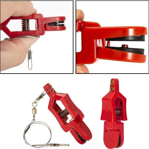 Snap Weight Release Clips Fishing Line Clips Heavy Tension Pro Snap Weight Release Clip with Pin in Pad