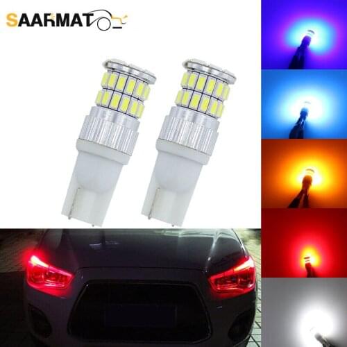2xClearance Lights T10 W5W Car LED Turn Signal Bulb Parking Reverse Brake Lamp For Mitsubishi asx lancer 10 outlander 2013 pajer