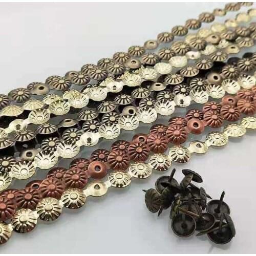 5 meters 9.5mm 11mm 16mm tacks strips upholstery for sofa bed wooden home cover decorative tapes for nails tapestry upholstery