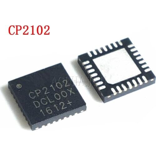 5PCS CP2102-GMR QFN Silicon SILABS CP2102 QFN28 SINGLE-CHIP USB TO UART BRIDGE new and original