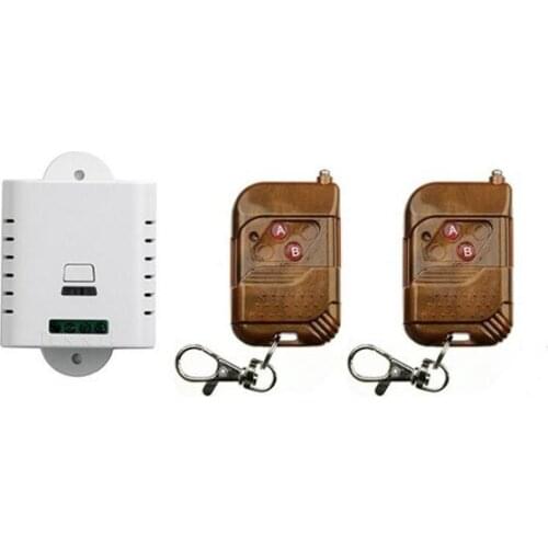 85V 110V 120V 220V 250V 1CH RF Wireless Remote Control Switch System 2 transmitter & 1 receiver relay Receiver Smart Home Switch