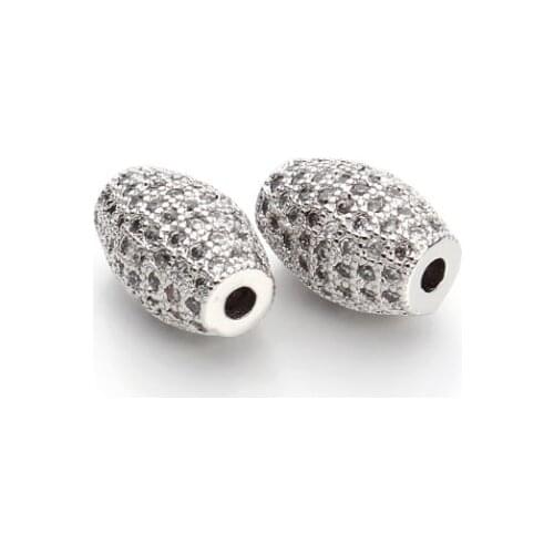 Alzzaickivef Oval Beads