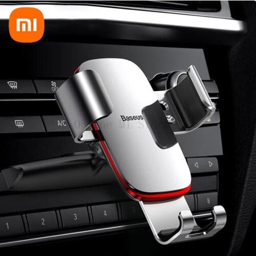 Xiaomi Car Phone Holder for Car Air Vent / CD Slot Mount Phone Holder Stand for iPhone Samsung Metal Gravity Mobile Phone Holder