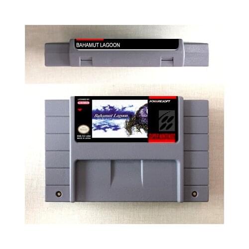 Bahamut Lagoon - RPG Game Card US Version English Language Battery Save